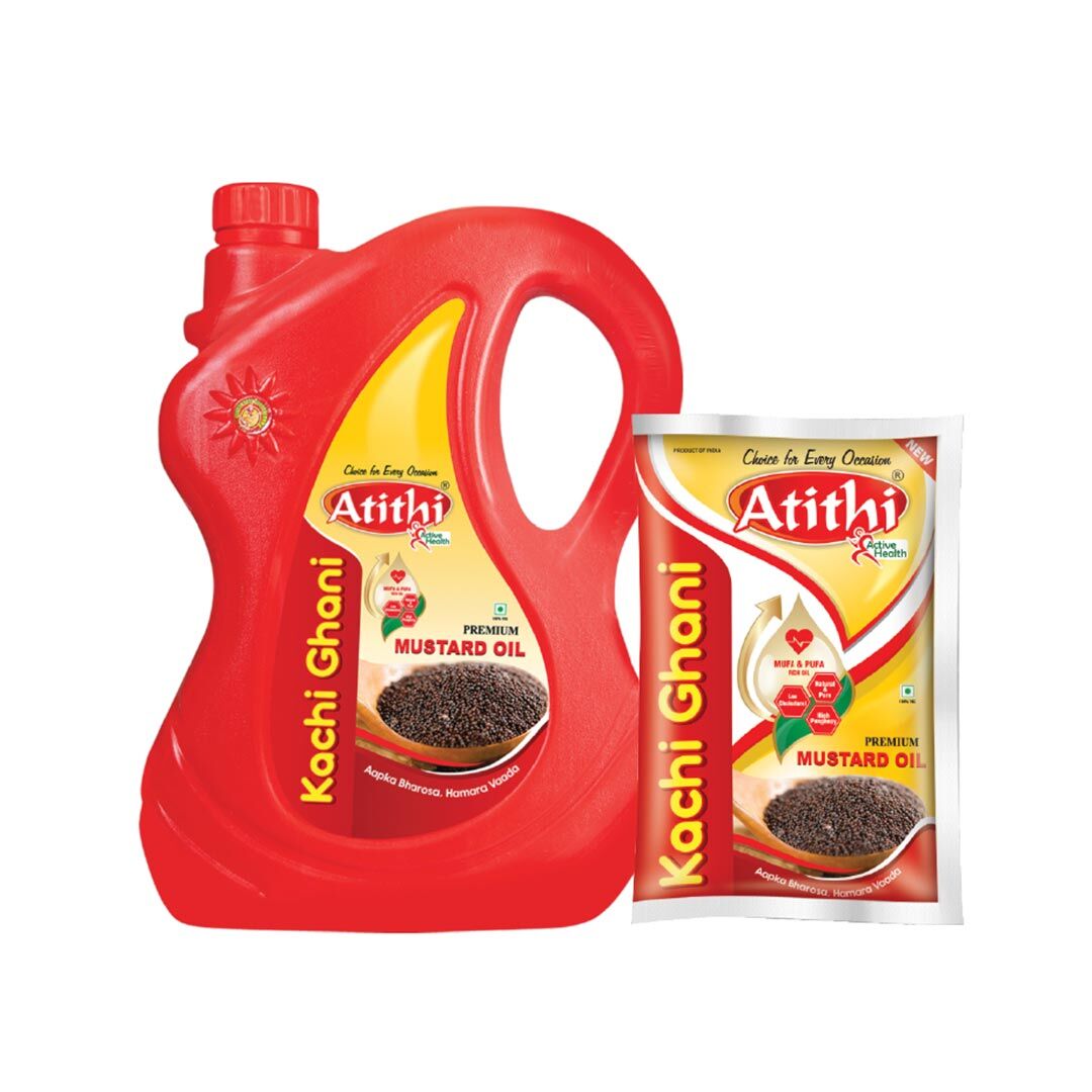ATITHI KACHI GHANI MUSTARD OIL